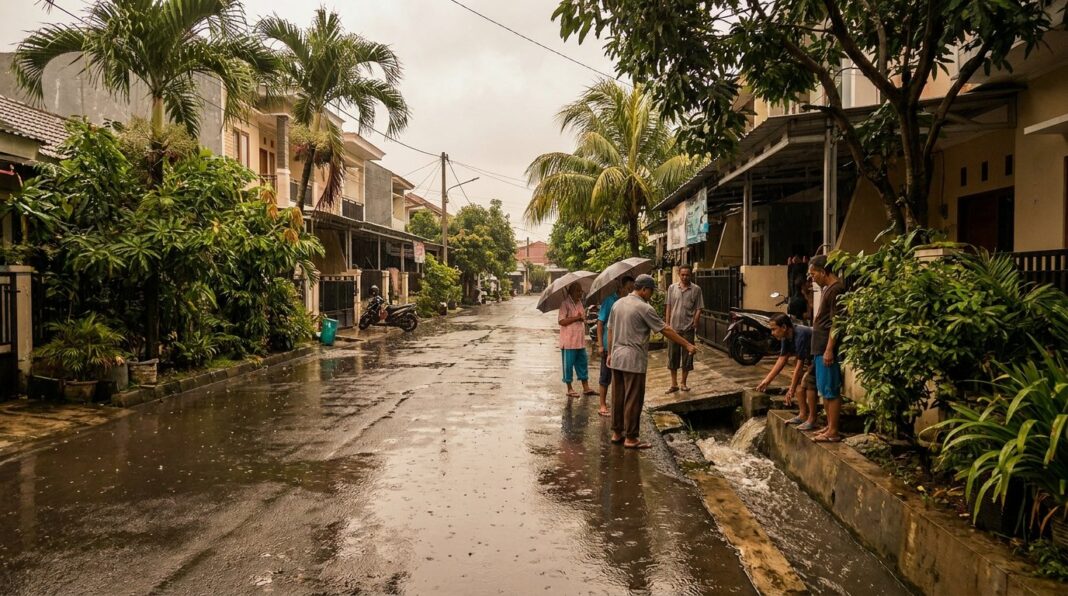 Panduan cek risiko banjir sebelum beli rumah cluster menggunakan InaRISK BNPB dan data BMKG — Panduanproperti.id