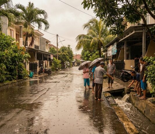 Cara Cek Risiko Banjir Sebelum Beli Rumah Cluster: Panduan InaRISK & BMKG Panduan cek risiko banjir sebelum beli rumah cluster menggunakan InaRISK BNPB dan data BMKG — Panduanproperti.id