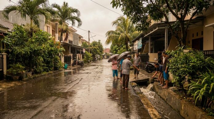 Panduan cek risiko banjir sebelum beli rumah cluster menggunakan InaRISK BNPB dan data BMKG — Panduanproperti.id