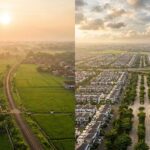 Parung Panjang Before/After Tol: Studi Kasus Investasi 2026 Peta koridor investasi properti Parung Panjang 2026 — jalur KRL dan rencana tol Bogor Serpong sebelum infrastruktur selesai