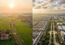 Parung Panjang Before/After Tol: Studi Kasus Investasi 2026 Peta koridor investasi properti Parung Panjang 2026 — jalur KRL dan rencana tol Bogor Serpong sebelum infrastruktur selesai