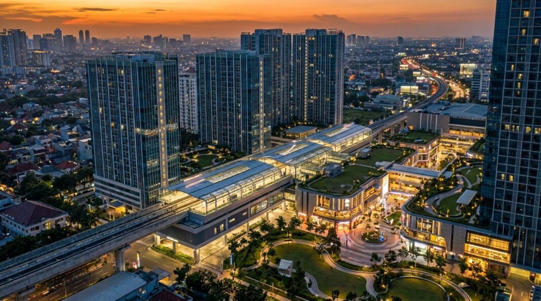 Kawasan properti TOD terbaik Jabodetabek 2026 — MRT, LRT, KRL transit oriented development — panduan investasi — Panduanproperti.id