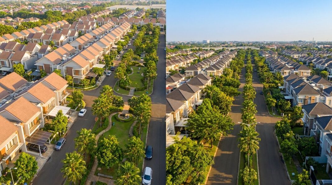 bekasi-utara-vs-bekasi-selatan-2026 Perbandingan kawasan properti Bekasi Utara dan Bekasi Selatan dari sudut pandang cluster perumahan modern