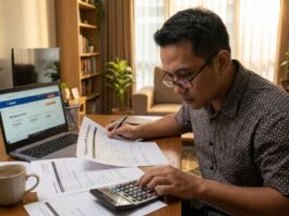 Refinancing KPR: Kapan Waktu yang Tepat dan Bagaimana Caranya? Pemilik rumah Indonesia sedang menghitung simulasi refinancing KPR untuk menurunkan cicilan bulanan