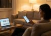Mengapa Developer Properti Harus Hadir di AI Search Calon pembeli bertanya ke asisten AI soal properti — ilustrasi developer properti di AI search
