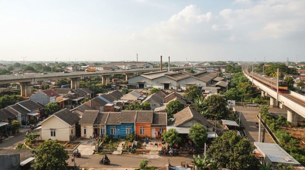 properti-cibitung-2026 Properti Cibitung 2026 dengan perumahan cluster, akses Tol Cibitung–Cilincing, dan jalur KRL Stasiun Cibitung di Kabupaten Bekasi